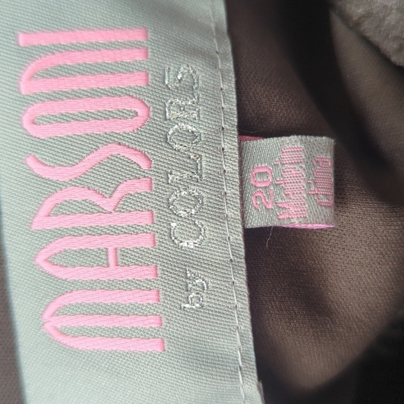 Marsoni by Colors Herringbone Woven Fit and Flare Sleeveless Trumpet  NWT Sz 20 - Picture 3 of 11